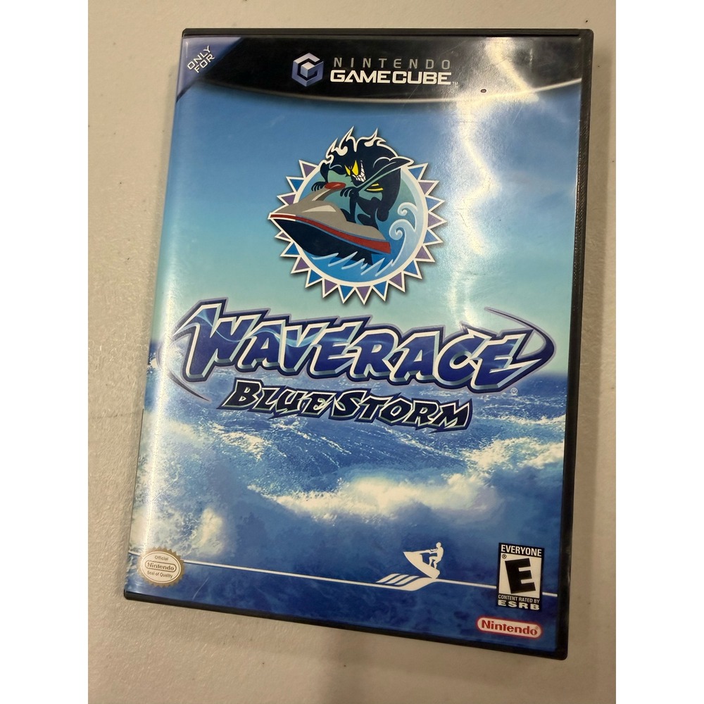 Wave Race Blue Storm Nintendo GameCube CIB Complete Jet Ski Racing Game DO-PGWRE